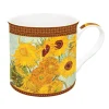Masterpiece|Petit Dejeuner>Easy Life Tasse individuelle en porcelaine de 300 ml dans une boîte cadeau VASE WITH TWELVE SUNFLOWERS
