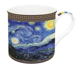 Masterpiece|Petit Dejeuner>Easy Life Tasse individuelle en porcelaine de 300 ml dans une boîte cadeau THE STARRY NIGHT