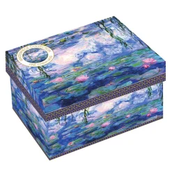 Masterpiece|Petit Dejeuner>Easy Life Tasse individuelle en porcelaine de 300 ml dans une boîte cadeau WATER LILIES