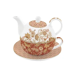 Coffret Cadeau>Easy Life Tea for One en porcelaine 350 ml + 350 ml FLEURS DES RÊVES
