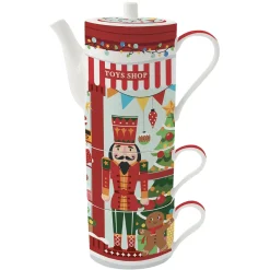Noël|Petit Dejeuner>Easy Life Théière avec 2 tasses Toys Shop