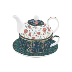 Coffret Cadeau|Petit Dejeuner>Easy Life Théière en porcelaine de 350 ml dans une boîte colorée MANDALAY